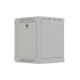 Lanberg rack cabinet 10" wall-mount 6U/300x300 (flat pack) with glass door grey