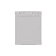 Lanberg rack cabinet 10" wall-mount 6U/300x300 (flat pack) with glass door grey