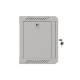 Lanberg rack cabinet 10" wall-mount 6U/300x300 (flat pack) with glass door grey