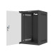 Lanberg rack cabinet 10” wall-mount 9U / 280x310 for self-assembly (flat pack), black Lanberg rack cabinet 10” wall-mount 9U / 280x310 for self-assembly (flat pack), black