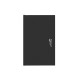 Lanberg rack cabinet 10" wall-mount 9U / 280x310 self-assembly flat pack with metal door, black