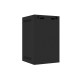 Lanberg rack cabinet 10" wall-mount 9U / 280x310 self-assembly flat pack with metal door, black