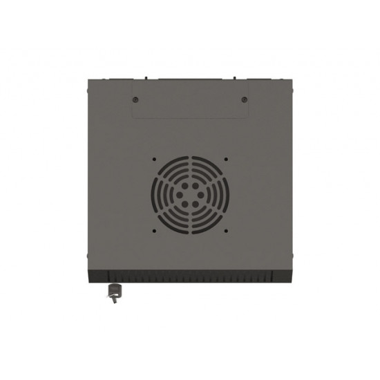 Lanberg rack cabinet 10" wall-mount 9U/300x300 (flat pack) with glass door black Lanberg rack cabinet 10" wall-mount 9U/300x300 (flat pack) with glass door black