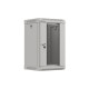 Lanberg rack cabinet 10" wall-mount 9U/300x300 (flat pack) with glass door grey Lanberg rack cabinet 10" wall-mount 9U/300x300 (flat pack) with glass door grey