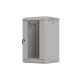 Lanberg rack cabinet 10" wall-mount 9U/300x300 (flat pack) with glass door grey Lanberg rack cabinet 10" wall-mount 9U/300x300 (flat pack) with glass door grey