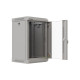 Lanberg rack cabinet 10" wall-mount 9U/300x300 (flat pack) with glass door grey Lanberg rack cabinet 10" wall-mount 9U/300x300 (flat pack) with glass door grey