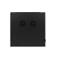Lanberg rack cabinet 19” double-section wall-mount 9U / 600x600 for self-assembly (flat pack), black Lanberg rack cabinet 19” double-section wall-mount 9U / 600x600 for self-assembly (flat pack), black