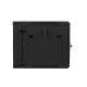Lanberg rack cabinet 19” double-section wall-mount 9U / 600x600 for self-assembly (flat pack), black Lanberg rack cabinet 19” double-section wall-mount 9U / 600x600 for self-assembly (flat pack), black
