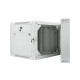 Lanberg rack cabinet 19” double-section wall-mount 9U / 600x600 for self-assembly (flat pack), grey Lanberg rack cabinet 19” double-section wall-mount 9U / 600x600 for self-assembly (flat pack), grey