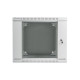 Lanberg rack cabinet 19” double-section wall-mount 9U / 600x600 for self-assembly (flat pack), grey Lanberg rack cabinet 19” double-section wall-mount 9U / 600x600 for self-assembly (flat pack), grey