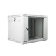 Lanberg rack cabinet 19” double-section wall-mount 9U / 600x600 for self-assembly (flat pack), grey Lanberg rack cabinet 19” double-section wall-mount 9U / 600x600 for self-assembly (flat pack), grey