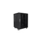 Lanberg rack cabinet 19" free-standing 15U/600x600 (flat pack) black Lanberg rack cabinet 19" free-standing 15U/600x600 (flat pack) black