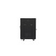 Lanberg rack cabinet 19" free-standing 15U/600x600 (flat pack) black Lanberg rack cabinet 19" free-standing 15U/600x600 (flat pack) black
