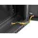Lanberg rack cabinet 19" free-standing 15U/600x600 (flat pack) black Lanberg rack cabinet 19" free-standing 15U/600x600 (flat pack) black
