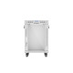 Lanberg rack cabinet 19" free-standing 15U/600x600 (flat pack) with glass door lcd grey v2
