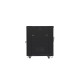 Lanberg rack cabinet 19" free-standing 15U/600x800 (flat pack) black Lanberg rack cabinet 19" free-standing 15U/600x800 (flat pack) black