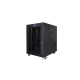 Lanberg rack cabinet 19" free-standing 15U/600x800 (flat pack) with glass door lcd black v2 Lanberg rack cabinet 19" free-standing 15U/600x800 (flat pack) with glass door lcd black v2