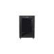 Lanberg rack cabinet 19" free-standing 15U/600x800 (flat pack) with glass door lcd black v2 Lanberg rack cabinet 19" free-standing 15U/600x800 (flat pack) with glass door lcd black v2