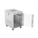 Lanberg rack cabinet 19" free-standing 15U/600x800 (flat pack) with glass door lcd grey v2