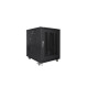 Lanberg rack cabinet 19" free-standing 15U/600x800 (flat pack) with mesh door black Lanberg rack cabinet 19" free-standing 15U/600x800 (flat pack) with mesh door black