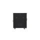 Lanberg rack cabinet 19" free-standing 15U/600x800 (flat pack) with mesh door black Lanberg rack cabinet 19" free-standing 15U/600x800 (flat pack) with mesh door black