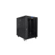Lanberg rack cabinet 19" free-standing 15U/800x1000 (flat pack) with glass door lcd black v2 Lanberg rack cabinet 19" free-standing 15U/800x1000 (flat pack) with glass door lcd black v2