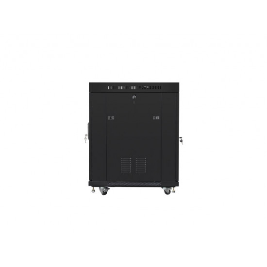 Lanberg rack cabinet 19" free-standing 15U/800x1000 (flat pack) with mesh door lcd black v2 Lanberg rack cabinet 19" free-standing 15U/800x1000 (flat pack) with mesh door lcd black v2