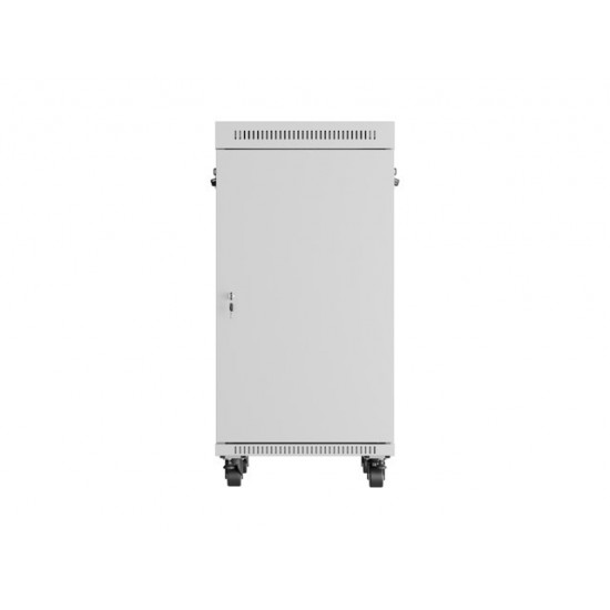 Lanberg rack cabinet 19" free-standing 22U/600x800 (flat pack) with glass door lcd grey v2 Lanberg rack cabinet 19" free-standing 22U/600x800 (flat pack) with glass door lcd grey v2
