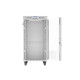 Lanberg rack cabinet 19" free-standing 22U/600x800 (flat pack) with glass door lcd grey v2 Lanberg rack cabinet 19" free-standing 22U/600x800 (flat pack) with glass door lcd grey v2