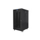 Lanberg rack cabinet 19" free-standing 22U/800x800 (flat pack) with glass door lcd black v2 Lanberg rack cabinet 19" free-standing 22U/800x800 (flat pack) with glass door lcd black v2