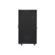 Lanberg rack cabinet 19" free-standing 27U / 600x800 self-assembly flat pack with glass door LCD, black