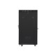 Lanberg rack cabinet 19" free-standing 27U / 600x800 self-assembly flat pack with mesh door LCD, black