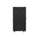 Lanberg rack cabinet 19" free-standing 27U / 600x800 self-assembly flat pack with mesh door LCD, black