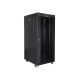 Lanberg rack cabinet 19" free-standing 27U/800x1000 (flat pack) with glass door lcd black v2 Lanberg rack cabinet 19" free-standing 27U/800x1000 (flat pack) with glass door lcd black v2