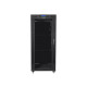 Lanberg rack cabinet 19" free-standing 27U/800x1200 (flat pack) with glass door lcd black Lanberg rack cabinet 19" free-standing 27U/800x1200 (flat pack) with glass door lcd black