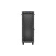 Lanberg rack cabinet 19" free-standing 32U/600X1000 (FLAT PACK) with glass door LCD black