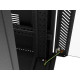 Lanberg rack cabinet 19" free-standing 32U/600X1000 (FLAT PACK) with glass door LCD black
