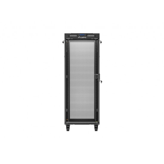 Lanberg rack cabinet 19" free-standing 32U/600X1000 (FLAT PACK) with mesh door LCD black