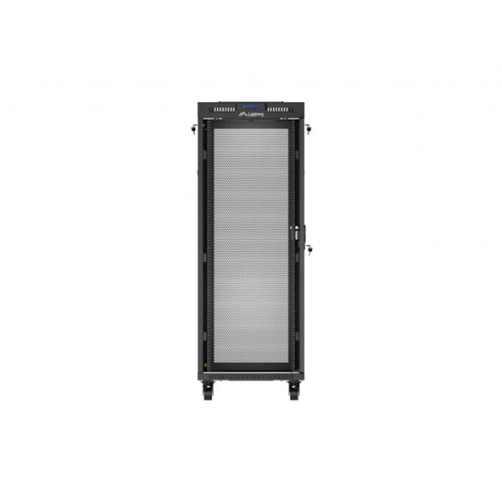 Lanberg rack cabinet 19" free-standing 32U/600X600 (FLAT PACK) with mesh door LCD black Lanberg rack cabinet 19" free-standing 32U/600X600 (FLAT PACK) with mesh door LCD black