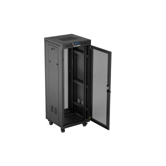 Lanberg rack cabinet 19" free-standing 32U/600X600 (FLAT PACK) with mesh door LCD black Lanberg rack cabinet 19" free-standing 32U/600X600 (FLAT PACK) with mesh door LCD black