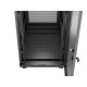 Lanberg rack cabinet 19" free-standing 32U/600X800 (FLAT PACK) with mesh door LCD black