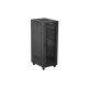 Lanberg rack cabinet 19" free-standing 32U/600X800 (FLAT PACK) with mesh door LCD black