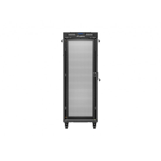 Lanberg rack cabinet 19" free-standing 32U/600X800 (FLAT PACK) with mesh door LCD black