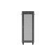 Lanberg rack cabinet 19" free-standing 32U/600X800 (FLAT PACK) with mesh door LCD black