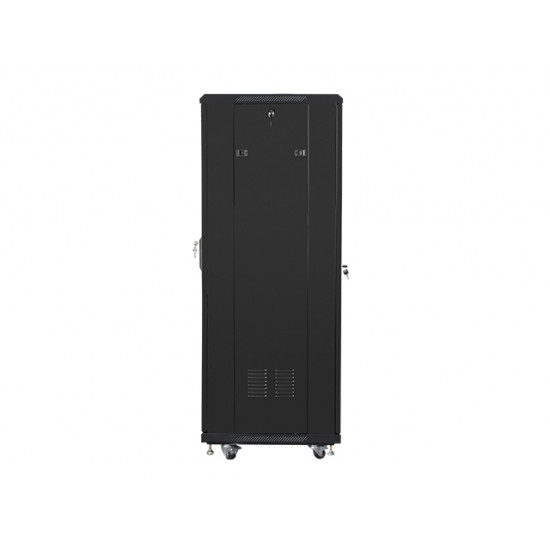 Lanberg rack cabinet 19" free-standing 32U / 600x600 self-assembly flat pack, black Lanberg rack cabinet 19" free-standing 32U / 600x600 self-assembly flat pack, black