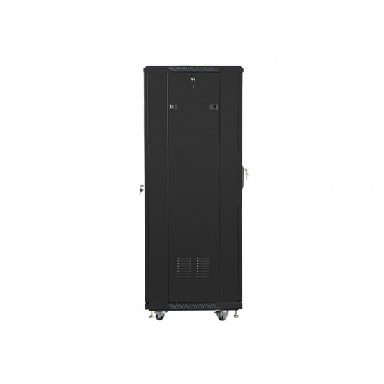 Lanberg rack cabinet 19" free-standing 32U / 600x600 self-assembly flat pack, black Lanberg rack cabinet 19" free-standing 32U / 600x600 self-assembly flat pack, black