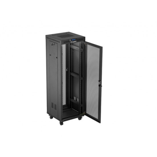 Lanberg rack cabinet 19" free-standing 37U/600X600 (FLAT PACK) with mesh door LCD black Lanberg rack cabinet 19" free-standing 37U/600X600 (FLAT PACK) with mesh door LCD black