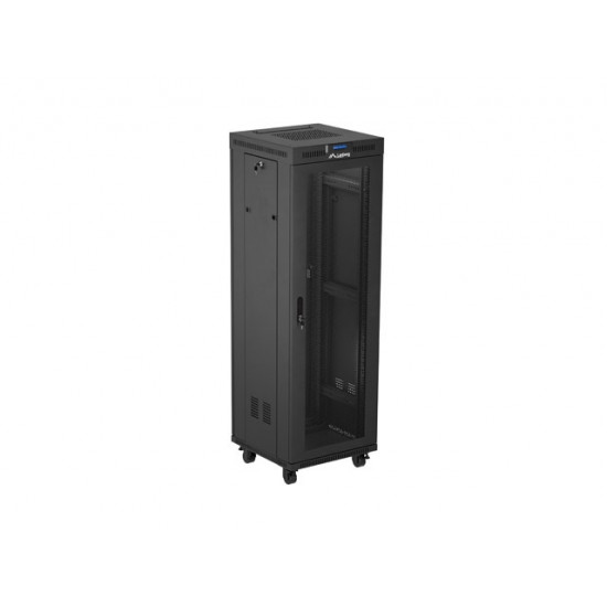 Lanberg rack cabinet 19" free-standing 37U/600X600 (FLAT PACK) with mesh door LCD black Lanberg rack cabinet 19" free-standing 37U/600X600 (FLAT PACK) with mesh door LCD black