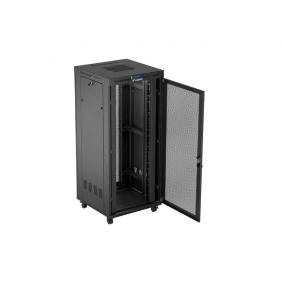 Lanberg rack cabinet 19" free-standing 37U/600X800 (FLAT PACK) with mesh door LCD black Lanberg rack cabinet 19" free-standing 37U/600X800 (FLAT PACK) with mesh door LCD black