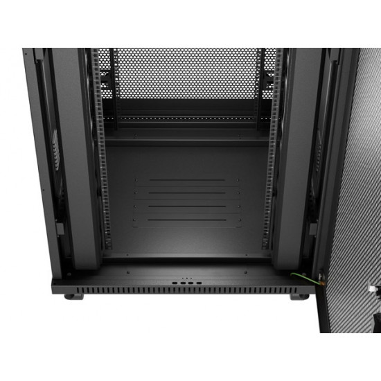 Lanberg rack cabinet 19" free-standing 37U/600X800 (FLAT PACK) with mesh door LCD black Lanberg rack cabinet 19" free-standing 37U/600X800 (FLAT PACK) with mesh door LCD black